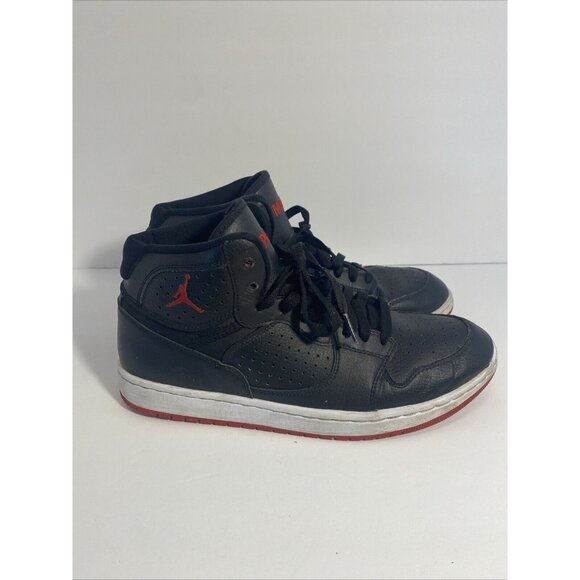 Nike Mens Air Jordan Access Shoes Black / Red Jumpman Size 10